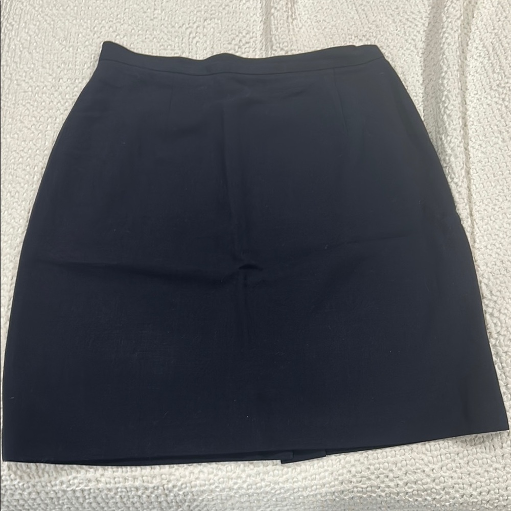 Classic Navy Blue Women's Skirt (Limited Size: 10)